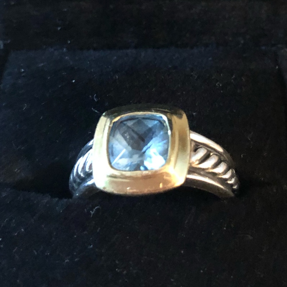 David Yurman, Blue Topaz ring